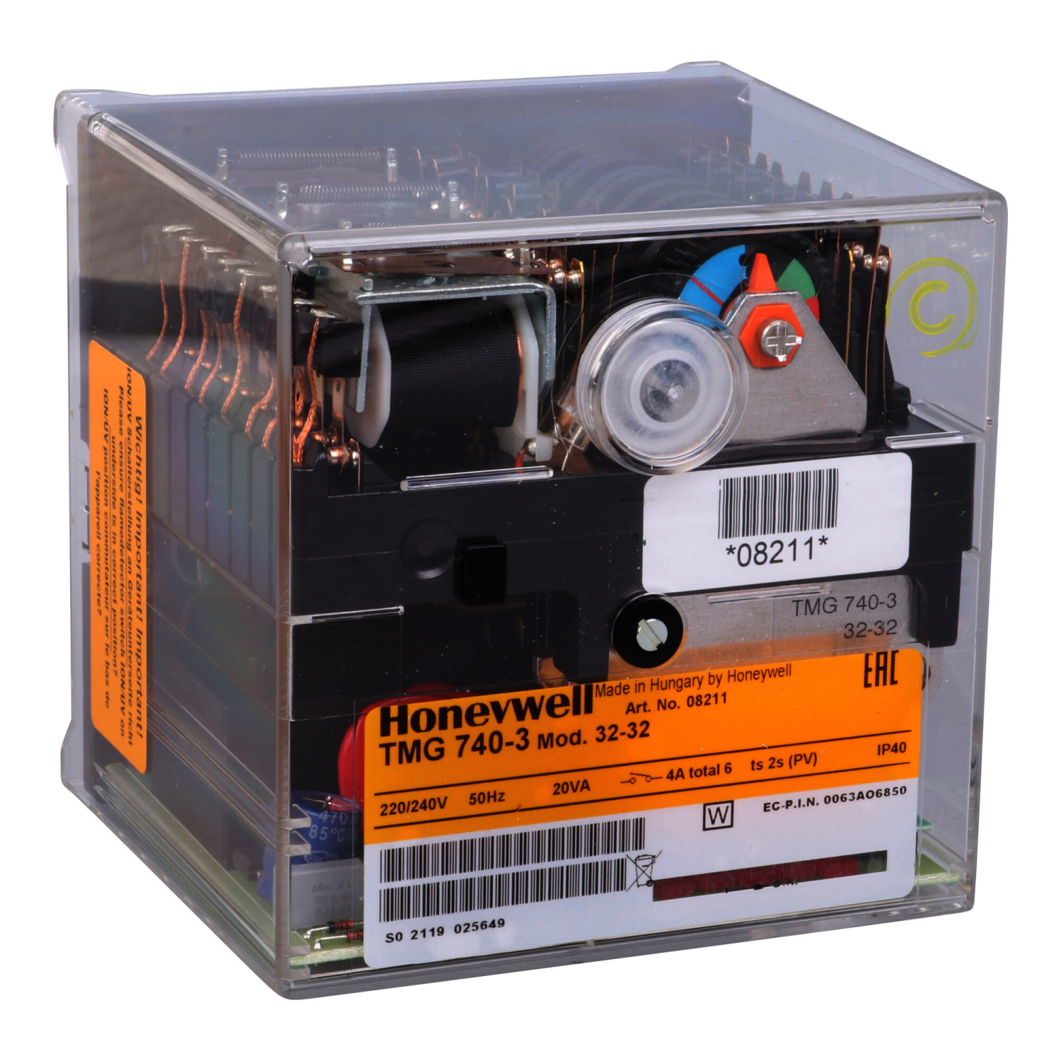 MHG Gasfeuerungsautomat TMG740-3 Modell 32-32, Satronic