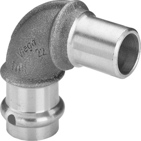 Viega Bogen 90 Grad Sanpress 2216.1 in 28mm Rotguss
