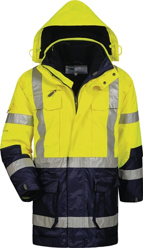 Warnschutzparka Jekyll Gr.M gelb/marine ELYSEE Warnschutzparka Jekyll Gr.M gelb/marine ELYSEE