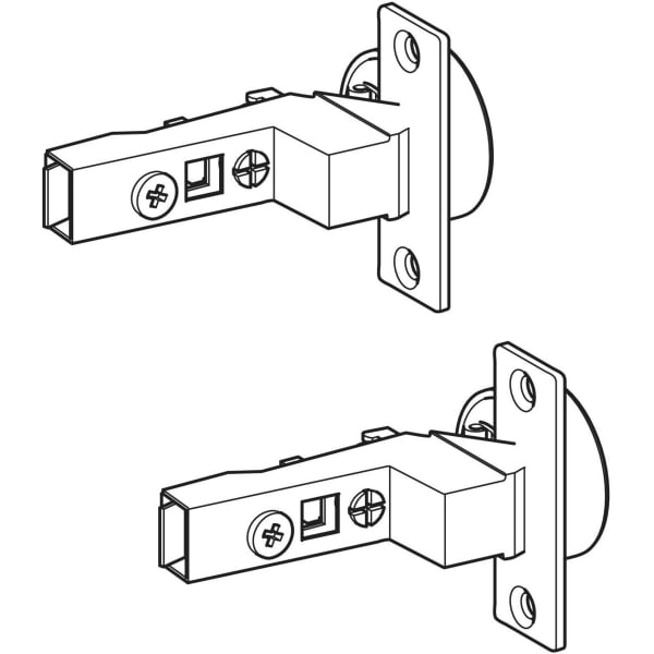 Geberit Scharnier mit Grundplatte Hettich