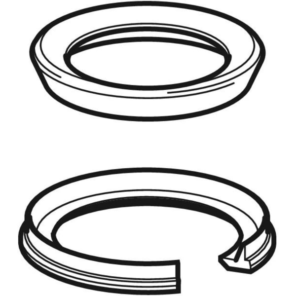 Geberit Kippdichtung zu Geberit AP-Spülkasten zu AP123 / AP124 und AP130