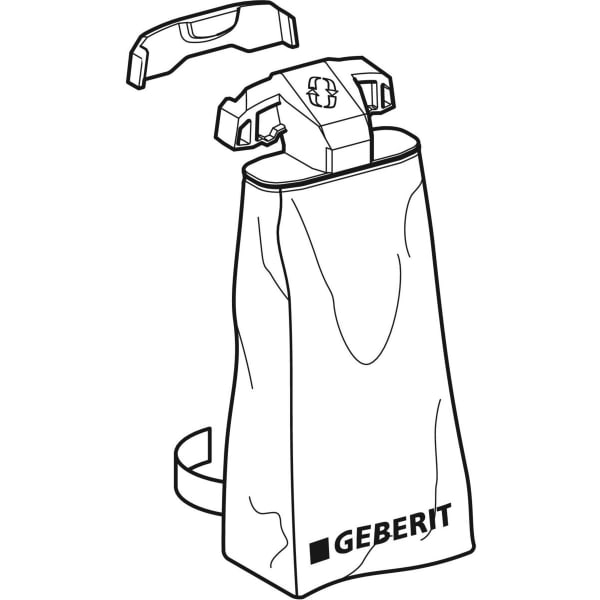 Geberit FlowFit Auffangvorrichtung für Pressindikatoren d50-75