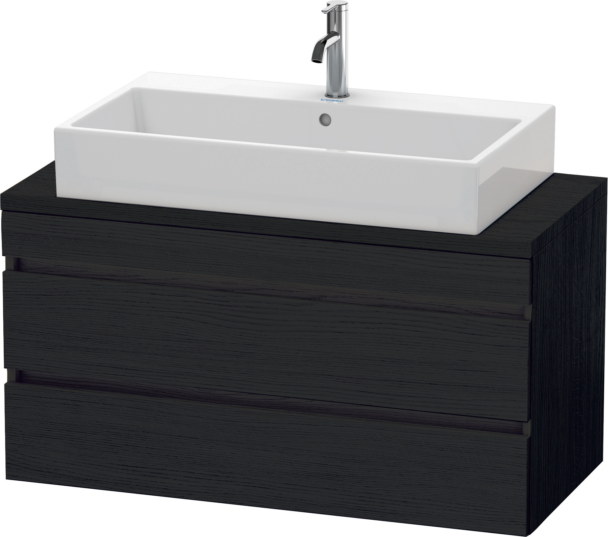 Duravit WTU DuraStyle f. Konsole 512x1000x478 2SchKa, Eiche Schwarz