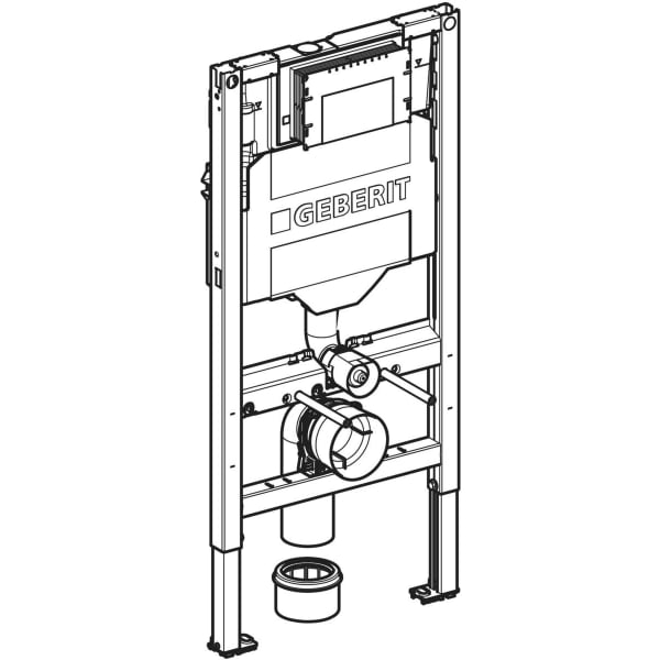Geberit Duofix Element f. Kinder WWC, 97cm mit Sigma UP-SPK 12cm
