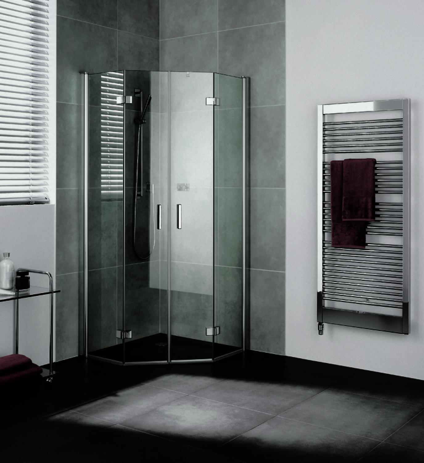 KR Kermi Fünfeck DIGA F53 1000x 2000 BV: 980-1000 SIHG ESG klar Clean