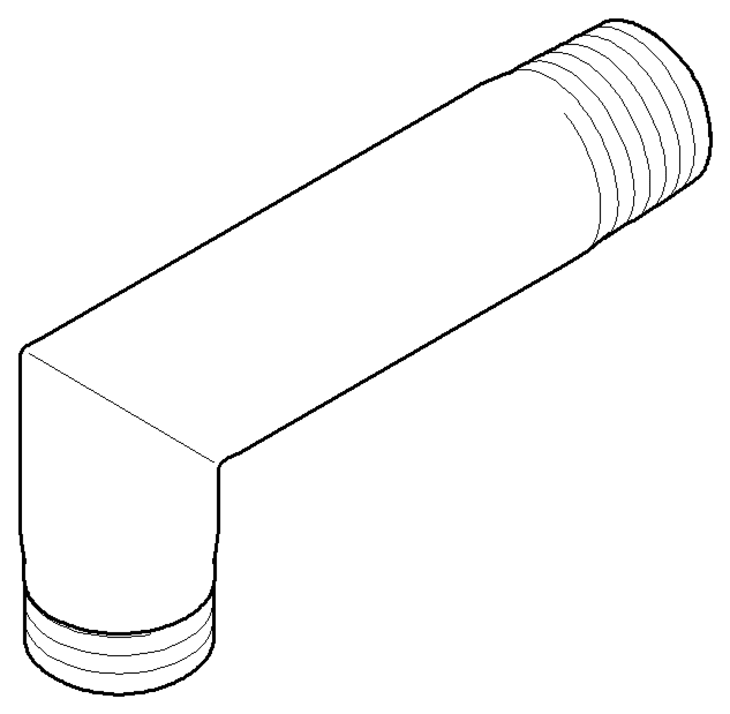 DO Anschluss ERSATZTEILE 091103021 93,5 x 42,5 x 21 mm Chrom
