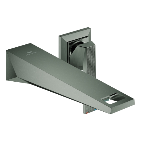 GROHE 2L-WT-Wandbat. All. Bril. PC 29517 FMS Griff Rändelstruktur hard graph. gb.