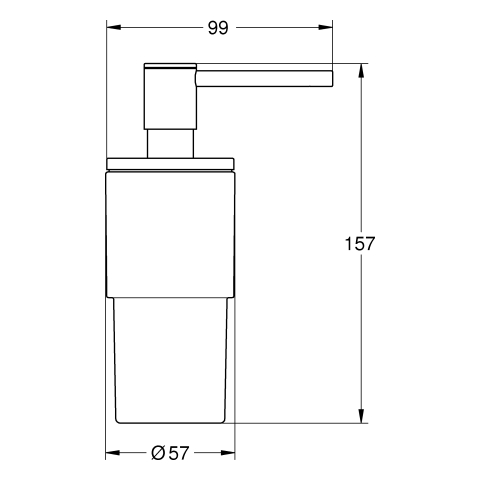 GROHE Seifenspender Allure/Atrio 40886 warm sunset gebürstet