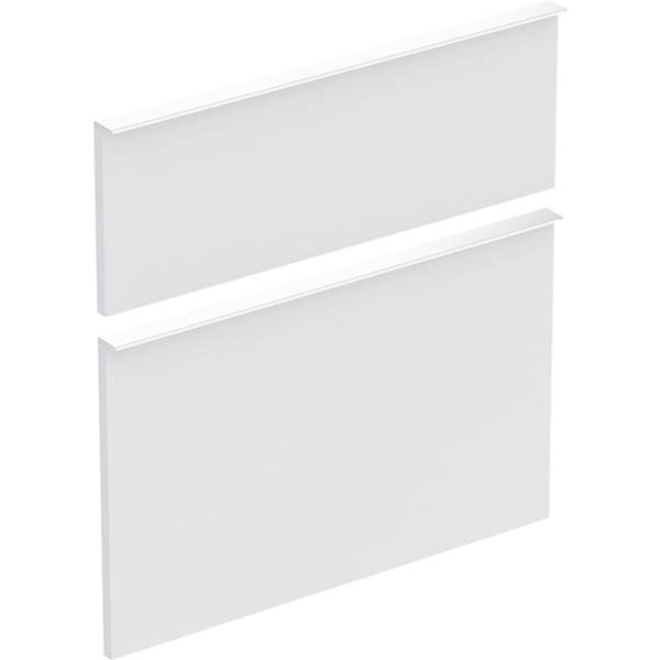 Geberit Set Schubladen Frt f. iCon US für WT Breite 60 cm, weiß matt (2 St.)