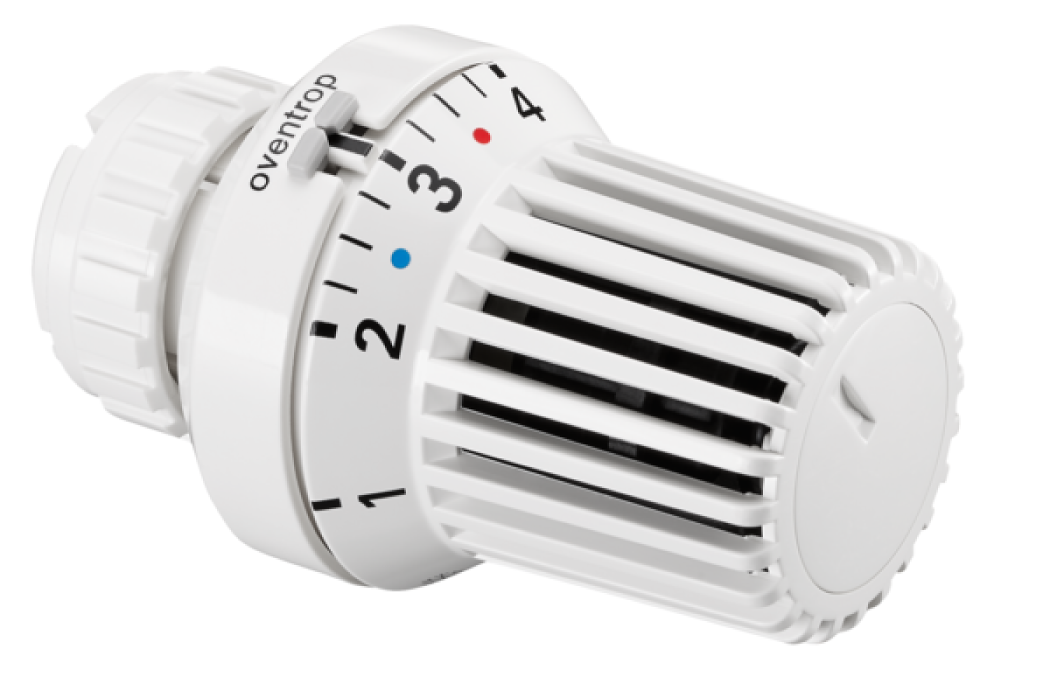 OVENTROP-Thermostat "Uni XD" 7-28 C, 0 * 1-5, Flüssig-Fühler, weiß
