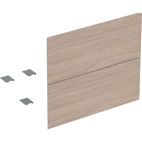 Geberit Set Schubl.-Frt für ONE US, 2 Schubl. für WT B: 60cm, Eiche