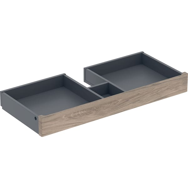 Geberit Innenschubl. m.Frt für Renova Plan US für MWT B:80cm, Bj 2021, nussbaum hicko