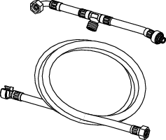 TECE-Feinbauset für Dusch-WC Modul 980 mm