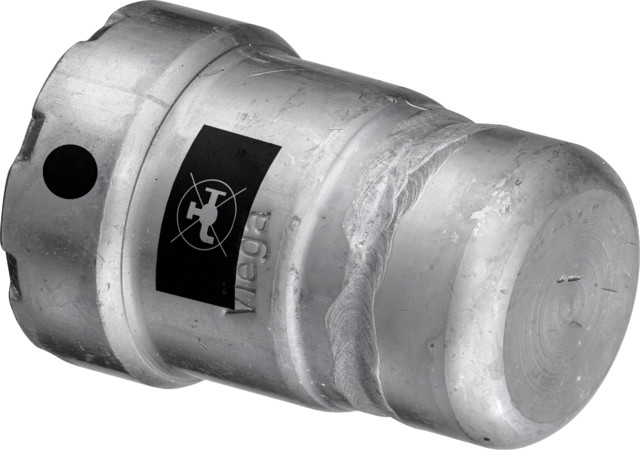 Viega Verschlusskappe mit SC Megapress 4256 in 1/2 Zoll Stahl Zn-Ni besch. Viega Verschlusskappe mit SC Megapress 4256 in 1/2 Zoll Stahl Zn-Ni besch.