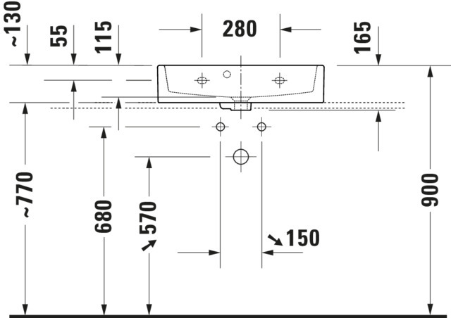 Duravit WT/MWT Compact Vero Air 600mm, Weiß o.ÜL,HLB,o.HL,geschliffen