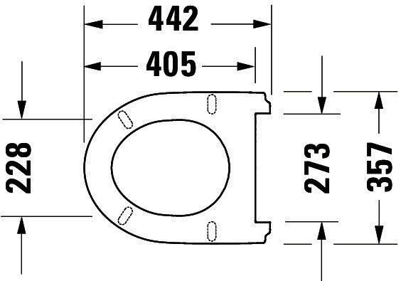 DU WC-Sitz Duravit No.1 o. Absenkautom. Scharniere edelstahl, weiß