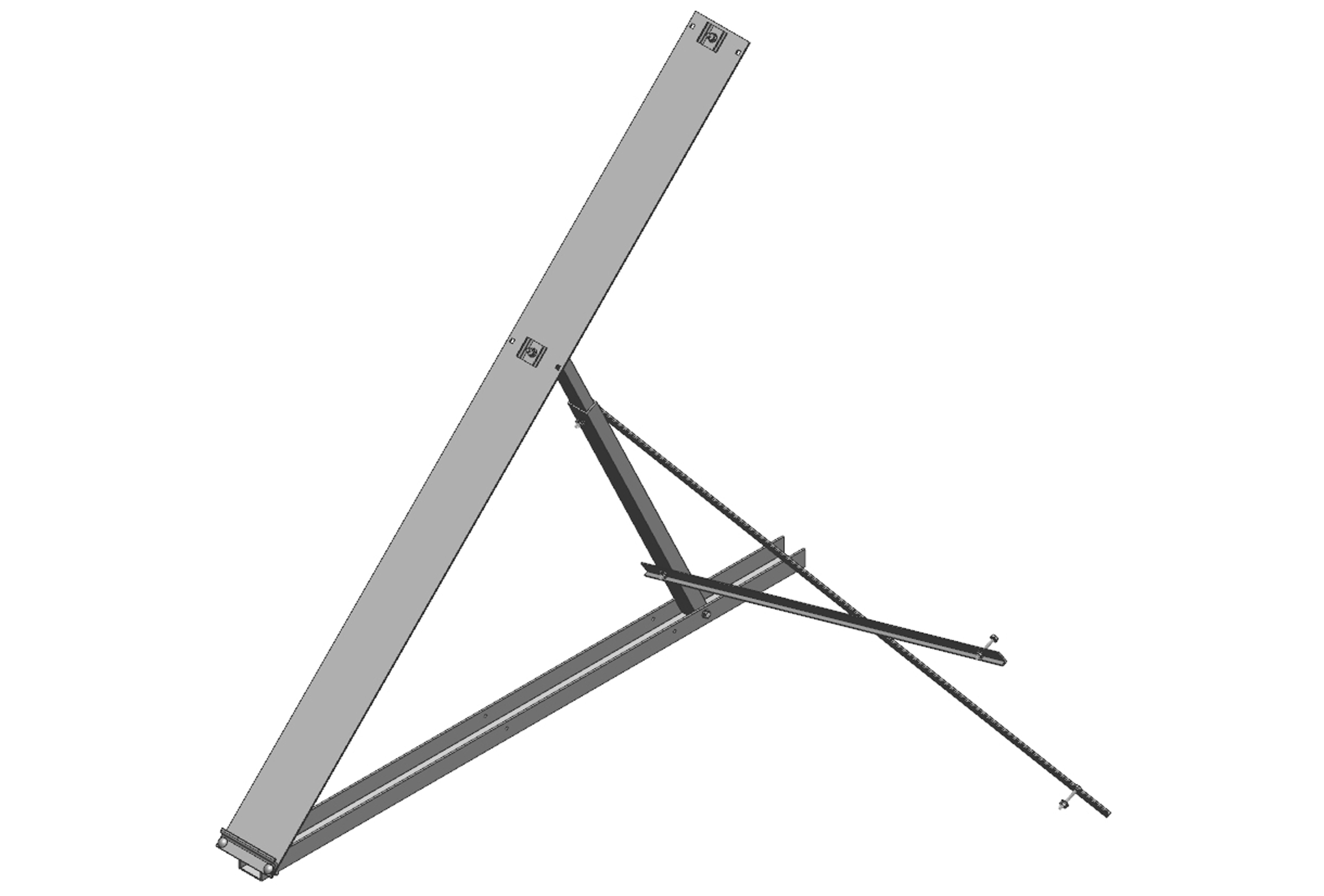 Remeha Premium Flachdachständer Erw.-Set 1 Koll. C250V/D 230 V senkr. Remeha Premium Flachdachständer Erw.-Set 1 Koll. C250V/D 230 V senkr.