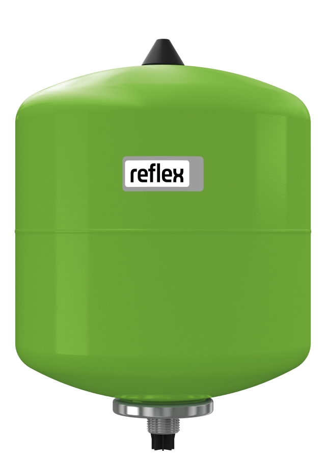 Reflex Membran-Druckausdehnungsgefäß Refix DD 18, grün, 10 bar