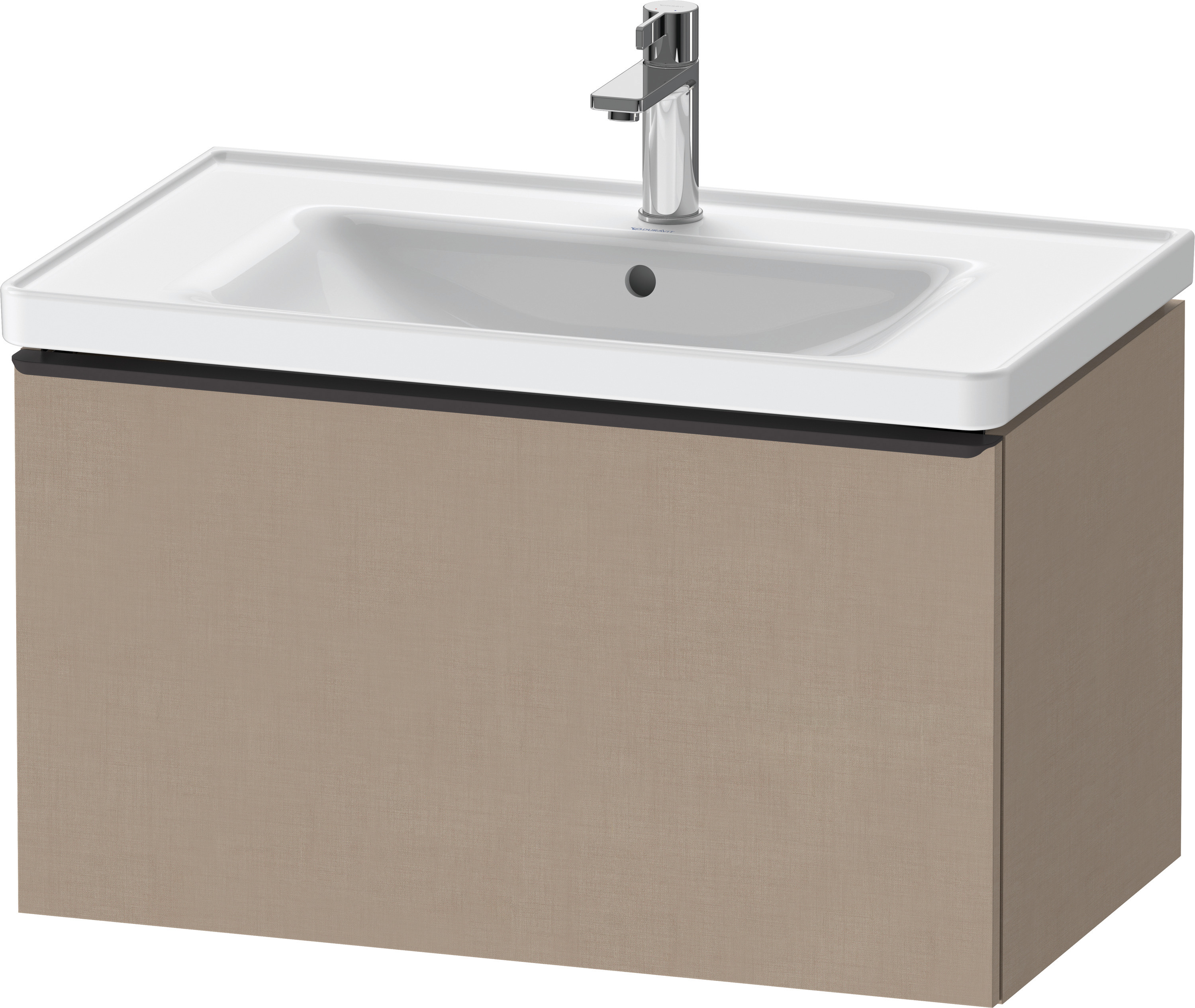 Duravit D-Neo WTU,Wdh,Ausz:1,Gr:Diamant Schw. 784x452x440mm,Leinen Matt, Dekor