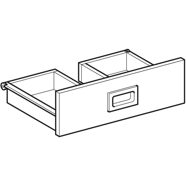 Geberit Innenschublade f. WTU Renova Plan Breite 53 cm Geberit Innenschublade f. WTU Renova Plan Breite 53 cm