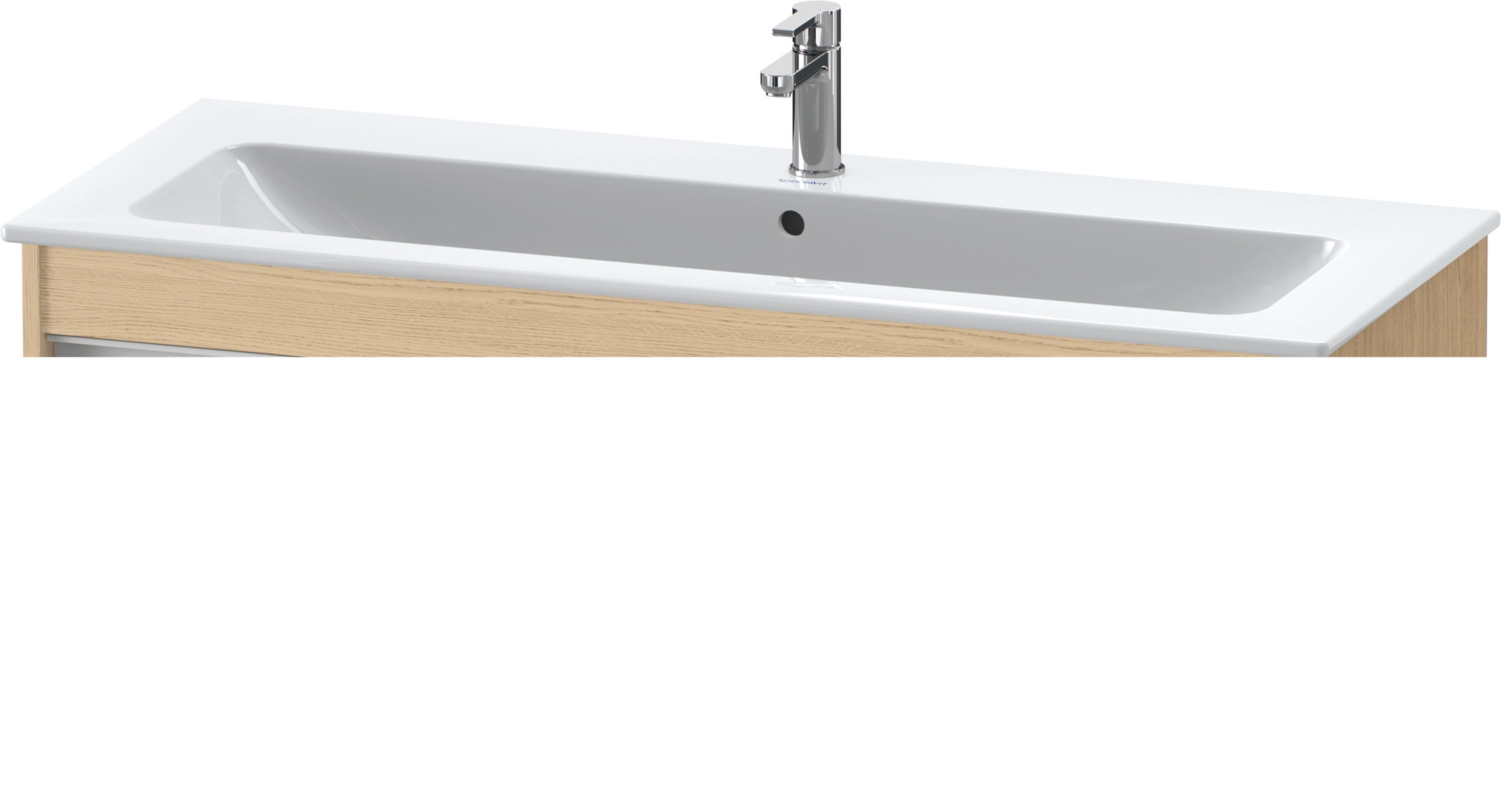 Duravit WTU Ketho f. ME by Starck, 1 Auszug 410x1200x475mm, Eiche Natur