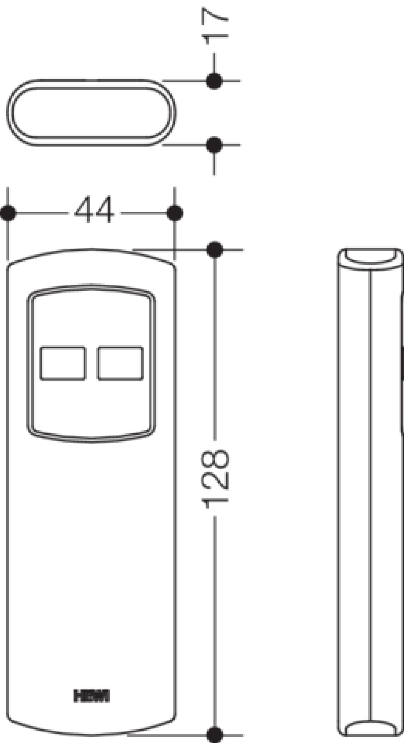 HEWI Fernbedienung, für höhenverstellbare Module S 50