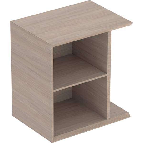 Geberit iCon Seitenelement wandhängend 37x40x27,3cm, Eiche