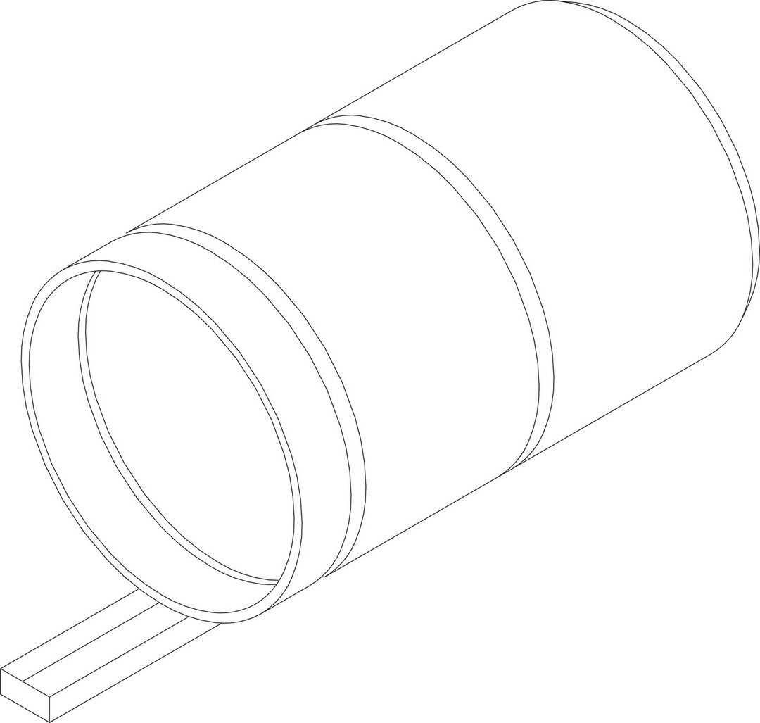 BOSCH Ersatzteil TTNR: 63015286 Flammtopf S115-28BE/TE D286xL745,5 ever