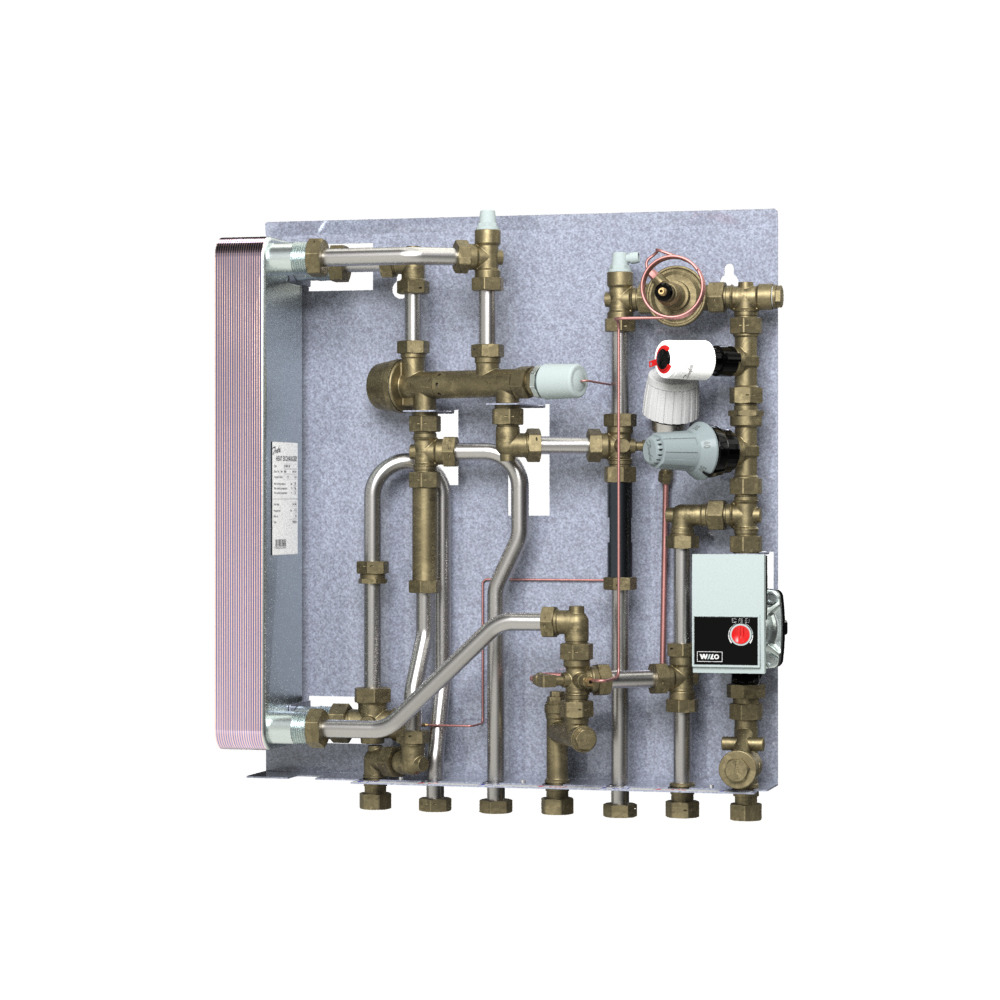 Danfoss Wohnungsstation AkvaLux MSS NT-Heizung, 78kW