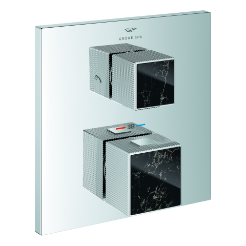 GROHE THM-Brausebat. All. Bril. PC 24430 FMS Griff VN-Caesarstone chrom