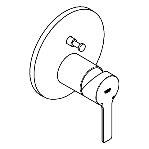 GROHE EH-Wannenbatterie Lineare 24064_1 FMS für 35604 chrom