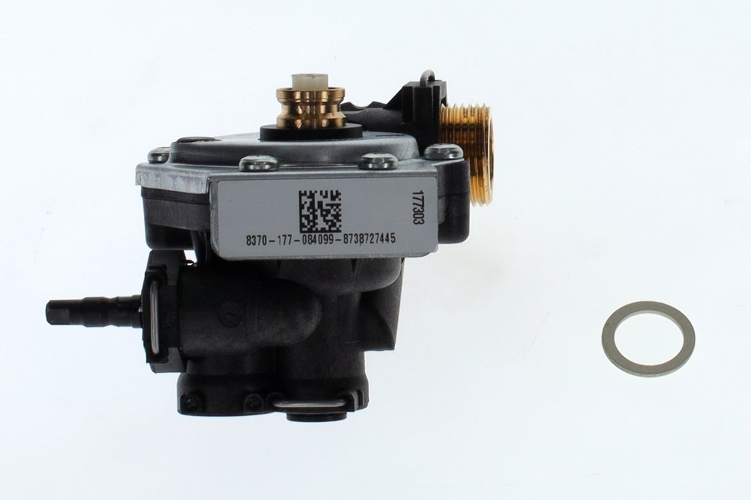 BOSCH Ersatzteil TTNR: 8738728066 Wasserarmatur (schwarz) (Oval-Membran)