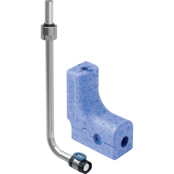 Geberit FlowFit Metallrohr-Anschlussbogen 90Gr SiBr/Cu d20-d15 L30