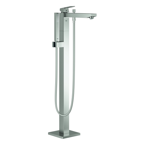 GROHE EH-Wannenbatterie Eurocube 23672_1 Fertigmontageset Bodenmontage supersteel