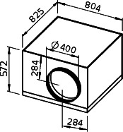 Helios SB EC 400 B SILENTBOX Rohrv.schallged. EC 1-PH 50/60Hz regelb.