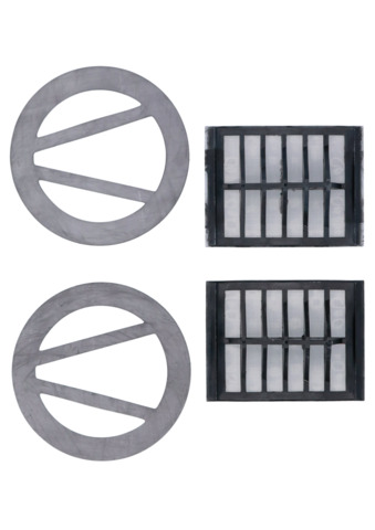 JUDO Ersatzteilset 2x Sieb 0,5+Dichtung für JRSF 1 1/2'' - 2''