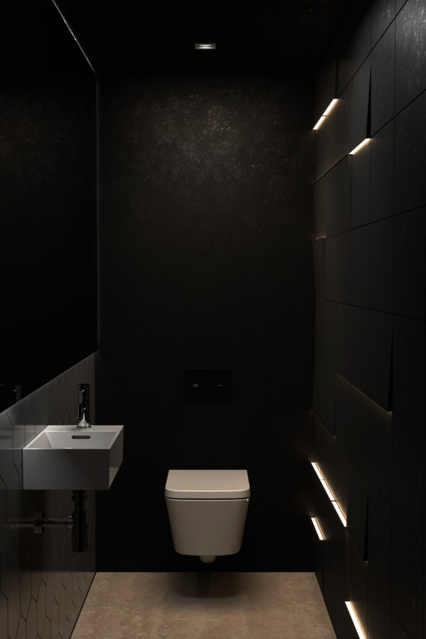 IS Wandtiefspül-WC Blend Cube AquaBlade 355x540x350mm Weiß
