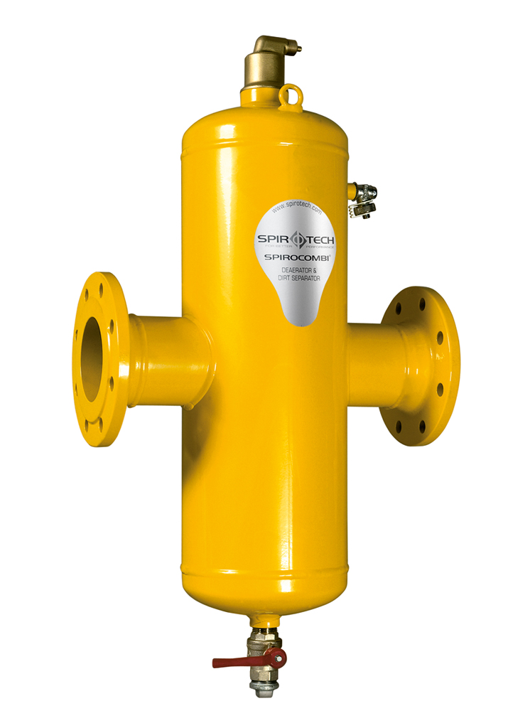 Spirotech Luft- u. Schlammabscheider SpiroCombi DN 100 - Flansch, 10 bar / 110 Grad