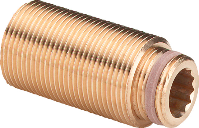 Viega Verlängerungsstück 2032.9 in Rp1/2 x G3/4 x 25mm Rotguss
