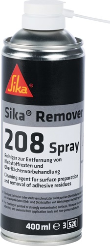 Kleb-/Dichtstoffentferner Remover-208 400 ml Spraydose SIKA Kleb-/Dichtstoffentferner Remover-208 400 ml Spraydose SIKA