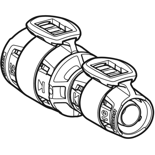Geberit FlowFit Reduktion PPSU, d25, d1=20mm