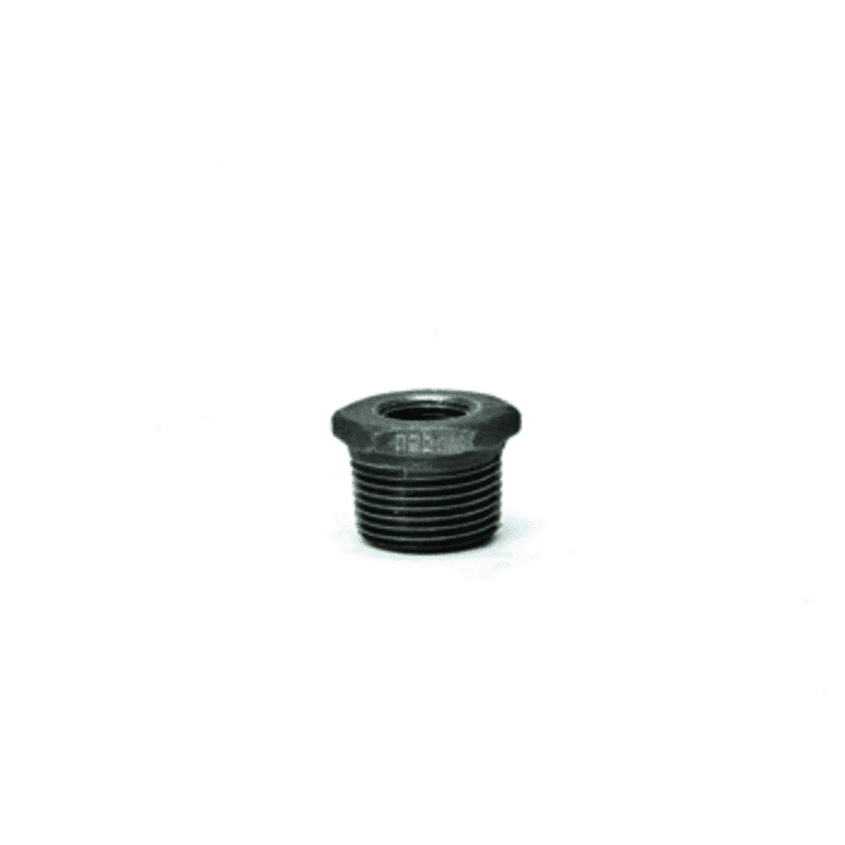 gebofittings Temperguss Gewindefittings 241 - Red.-Nippel 3/4" x 1/2", schwarz gebofittings Temperguss Gewindefittings 241 - Red.-Nippel 3/4" x 1/2", schwarz