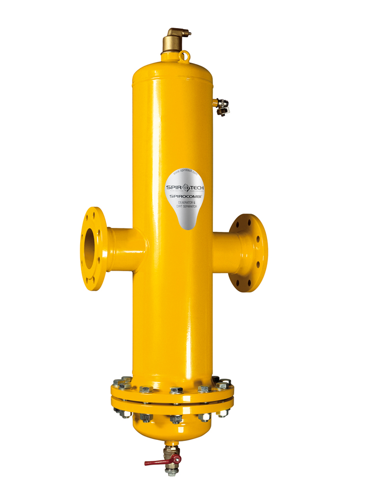 Spirotech Luft- u. Schlamm SpiroCombi demont. Hi-flow, DN 50, Flansch, 10 bar, 110 Gr