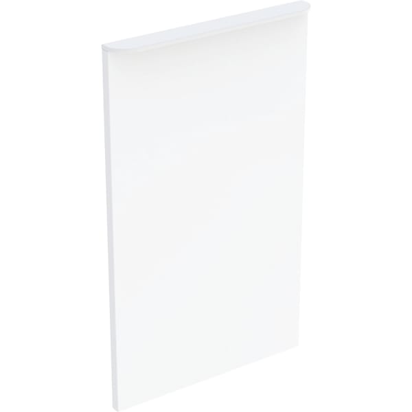 Geberit Tür, Anschlag links mit Griff, weiß Smyle eckig Seitenschrank, B: 36cm