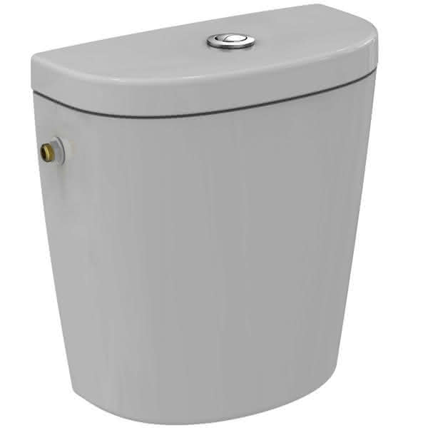 IS Spülkasten Connect Arc, 6 Liter, Zulauf seitlich, 360x175x375mm, Weiß