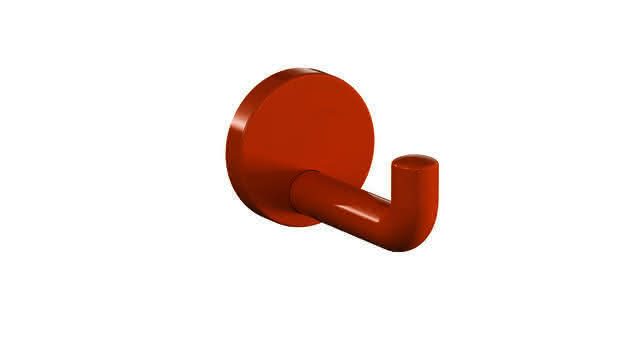 HEWI Einzelhaken Ser 477, d:70mm orange