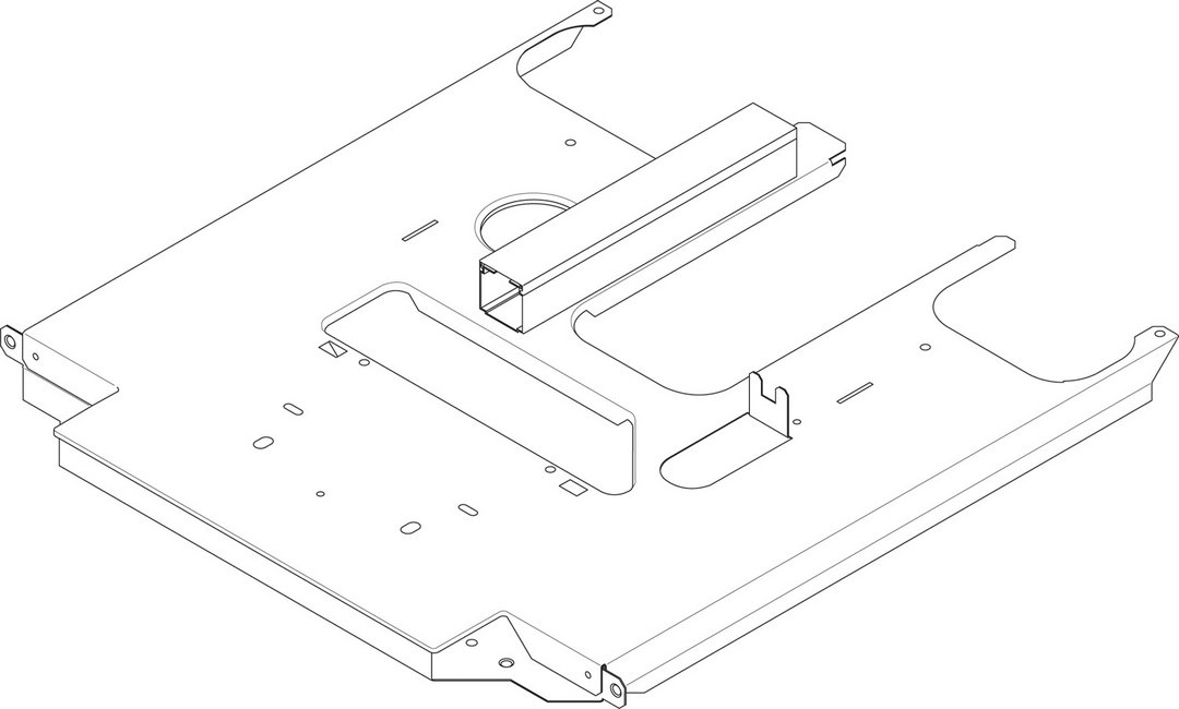 BOSCH Ersatzteil TTNR: 8738802951 Haube 590 x 558 everp