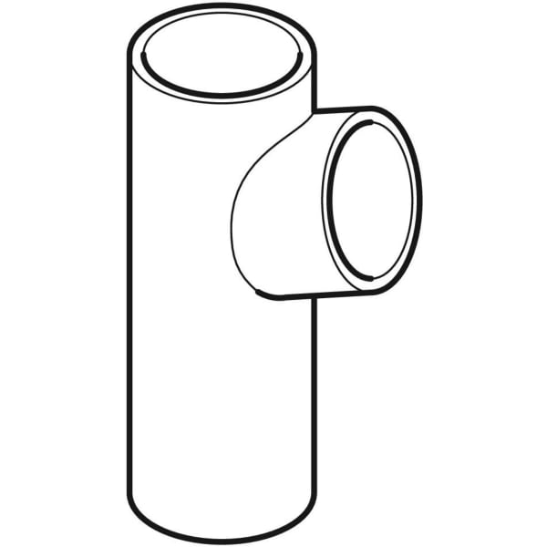Geberit PE Abzweig 88,5Gr d50/50