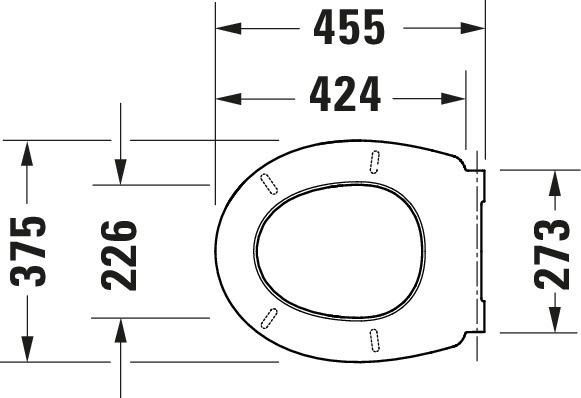 Duravit WC-Sitz Weiß Hochglanz Absenkautomatik Sitzgarnitur abnehmbar 3