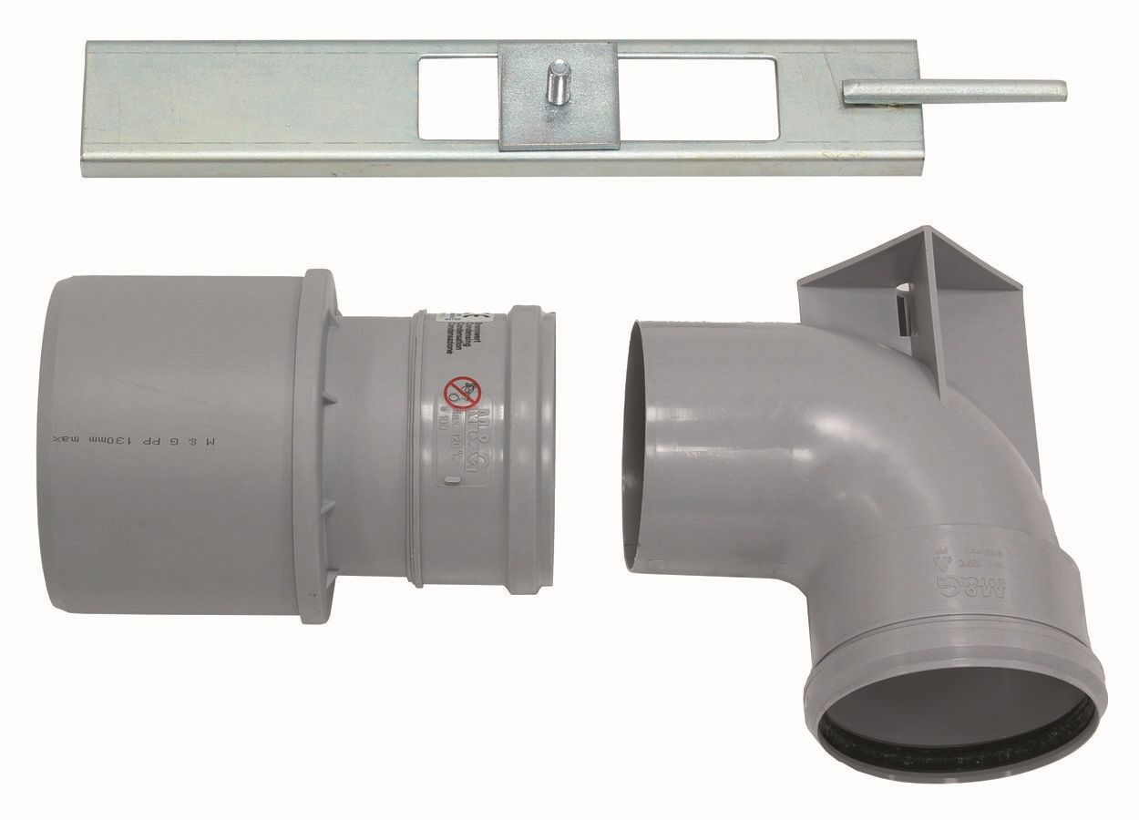 Vaillant Stützbogen DN 100 PP Übergang DN 100/130 PP f. Kask. ecoTEC,eco/auroC.